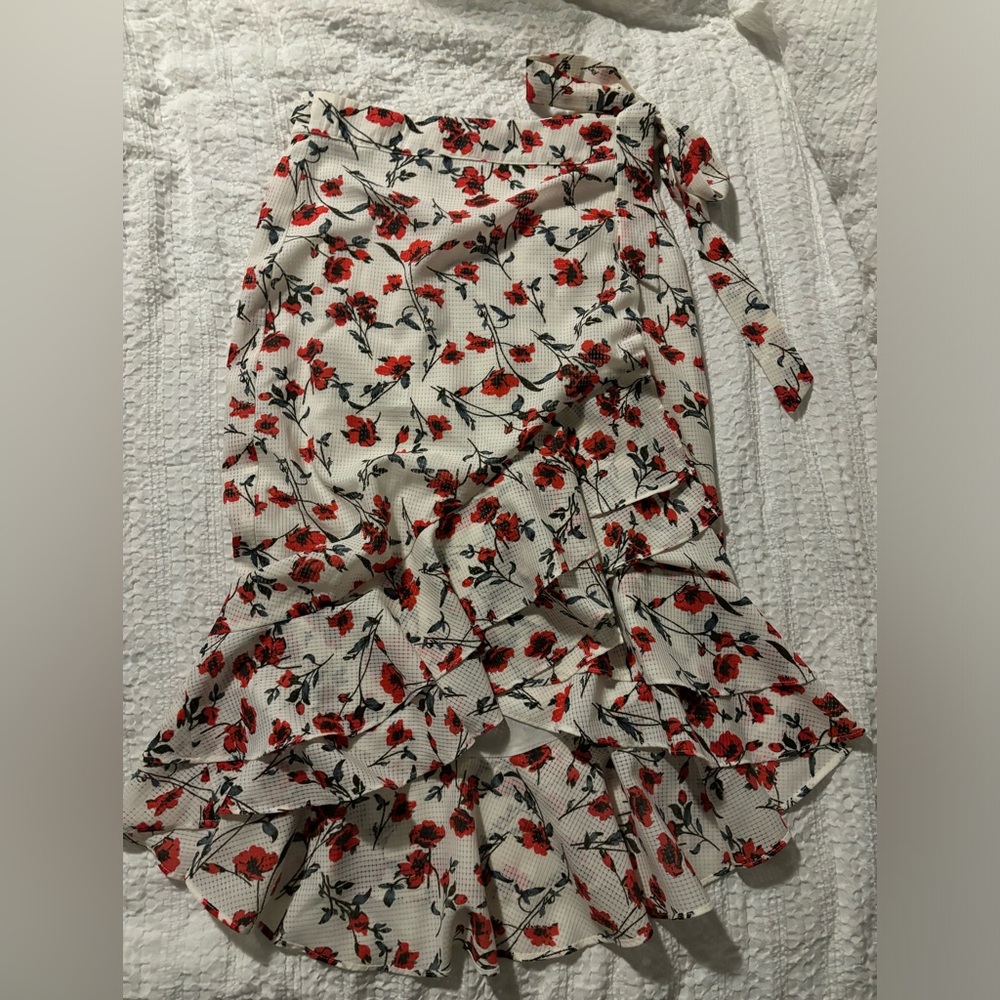 Tularosa Floral Wrap Skirt